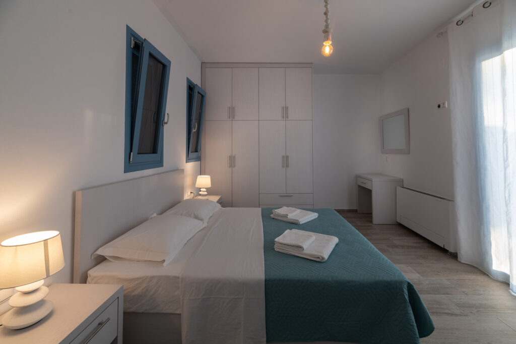 The bedroom of Tanya's house