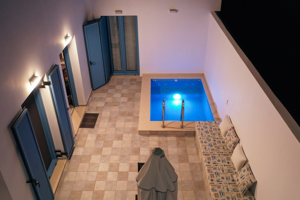 The jacuzzi in Tanya’s house, a perfect place to relax