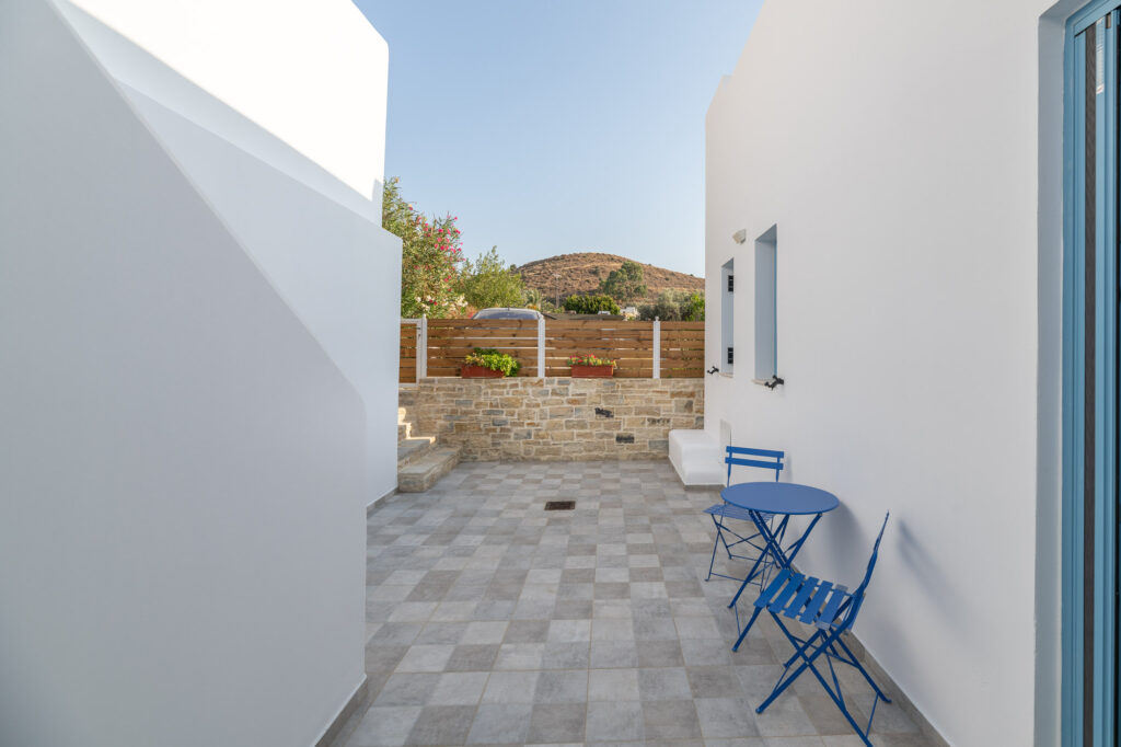 The back yard of Tanya's house