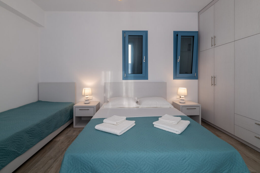 The bedroom of Tanya's house