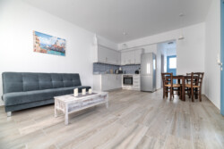 The living room of Tania's house The living room of Tania's house